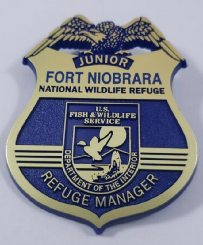 Junior Ranger Badge With pin or plastic clip option