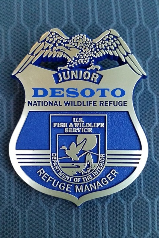 Junior Ranger Badge With pin or plastic clip option