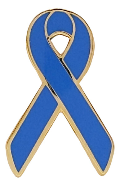 Royal Blue Awareness Lapel Pin