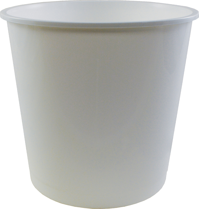 Plastic church offering/donation bucket/pail/tub in 176oz, 8" tall, 8.5" dia size.... from ASI 61952 Howw Mfg Co Inc