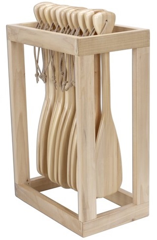 18 Inch Wooden Canoe Paddle from Hard Wood