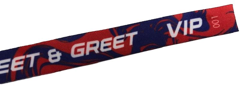 Event Fabric Wristband with Full Color/Locking Bead... from ASI 80127 Quashies, LLC / Quashies