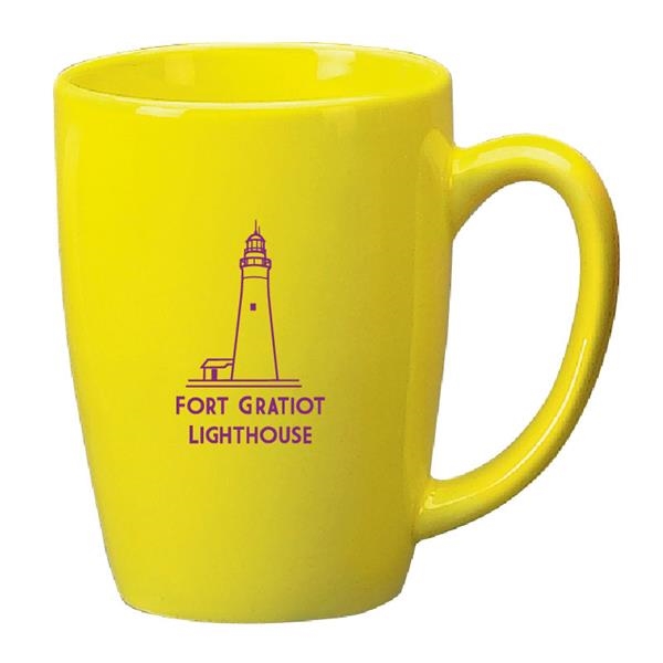 13.5 oz Vitrified LJ Bistro Mug - Restaurant Grade ... from ASI 80093 Pyrographics